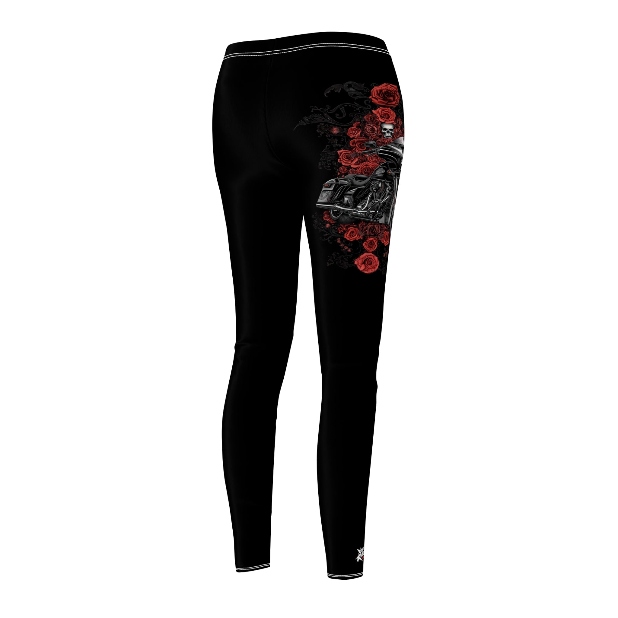 Rose Road Glide - Motorcycle - Women's Casual Leggings - DC0254